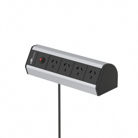 V4C Desk Electrical Outlet Front View
