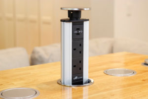 Kitchen Worktops Made Easy with Pop Up Sockets - Modern Power Solutions