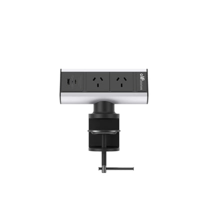 V12O2U2: Desktop Power Outlet System w/USB