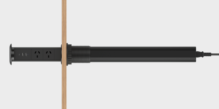 V3L Motorised Pop Up Outlet Sideways