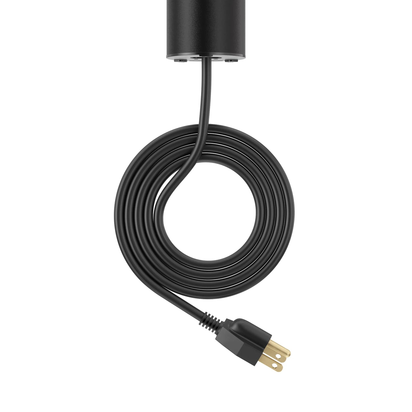 V16B: Black Pop Up Outlet with Light & 65w USB-C
