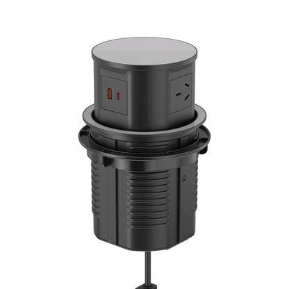 V14JB: Quad-Sided, Pop Up Power Outlet