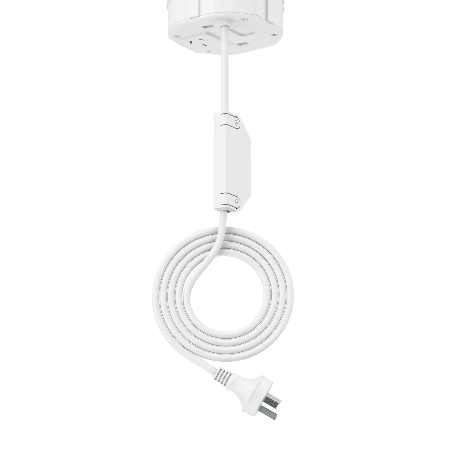 V14JW: White Quad-Sided, Pop Up Power Outlet