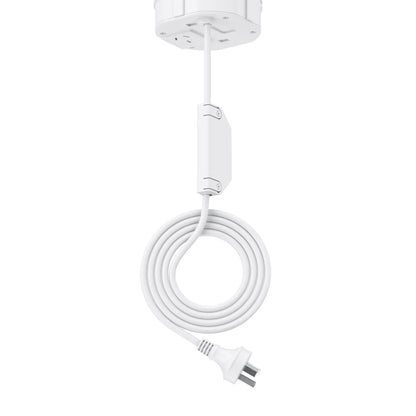 V14JW: White Quad-Sided, Pop Up Power Outlet