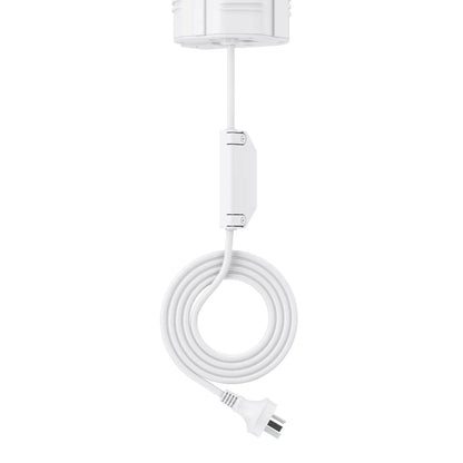 V14JW: White Quad-Sided, Pop Up Power Outlet