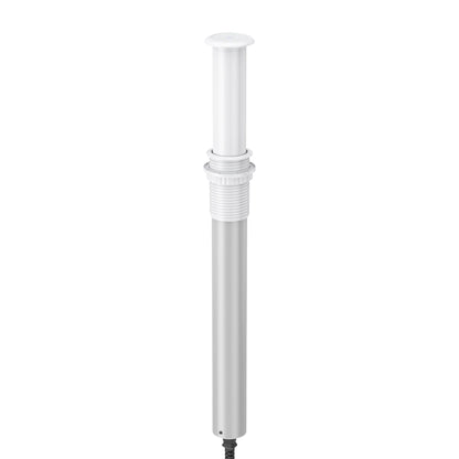 V3LW: White Motorised Pop Up Power Socket