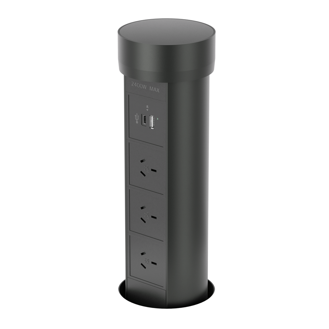 Point Pod - Seamless and Stylish Kitchen Motorized Power Outlet ...