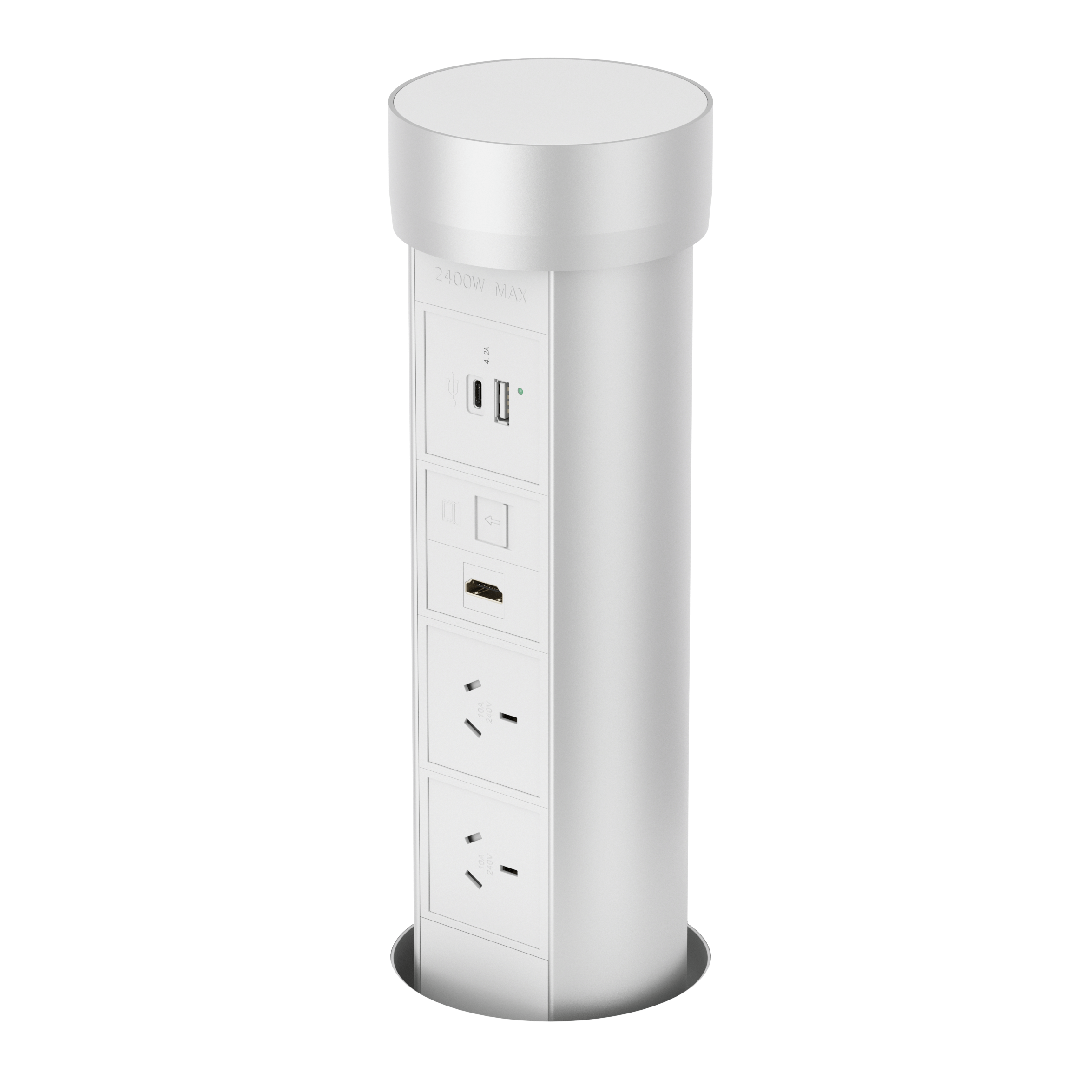 Point Pod Boardroom w/USB, RJ45, HDMI – Modern Power Solutions